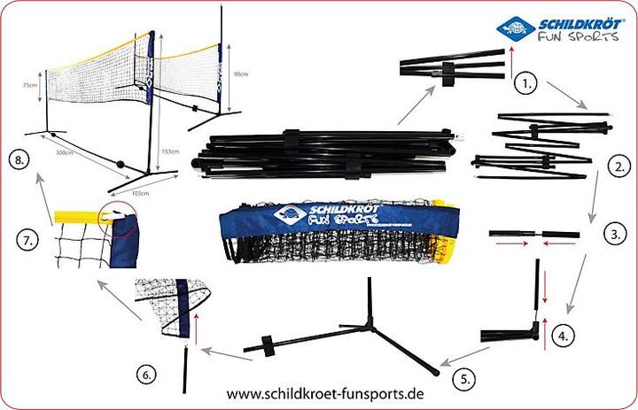 Actual product image Schildkröt Combi Net Set