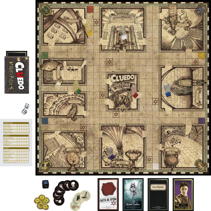 Image du produit Hasbro Gaming Cluedo : Wizarding World Harry Potter Edition Jeu de société (Anglais)
