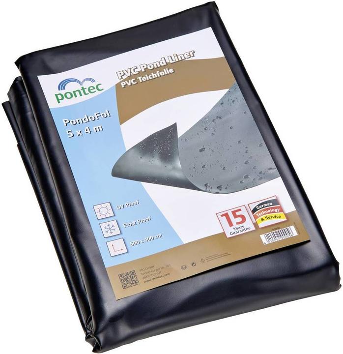 Pontec Film de bassin PVC 0.5 mm/5 x 4 M
