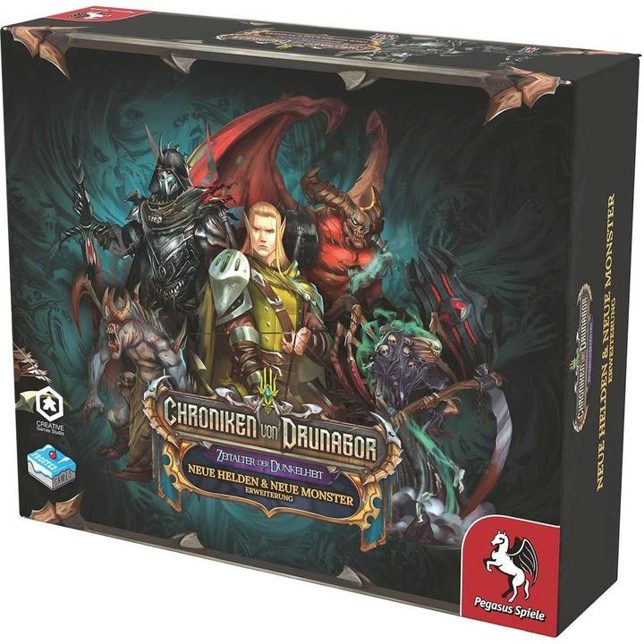 Produktbild Pegasus Chroniken von Drunagor: Neue Helden neue Monster (Erweiterung) (DE) (Deutsch)