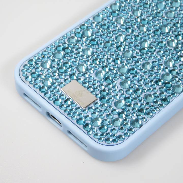 Actual product image PhoneLook Cover Glitter Diamond The Bling World Light blue (Apple iPhone 15)