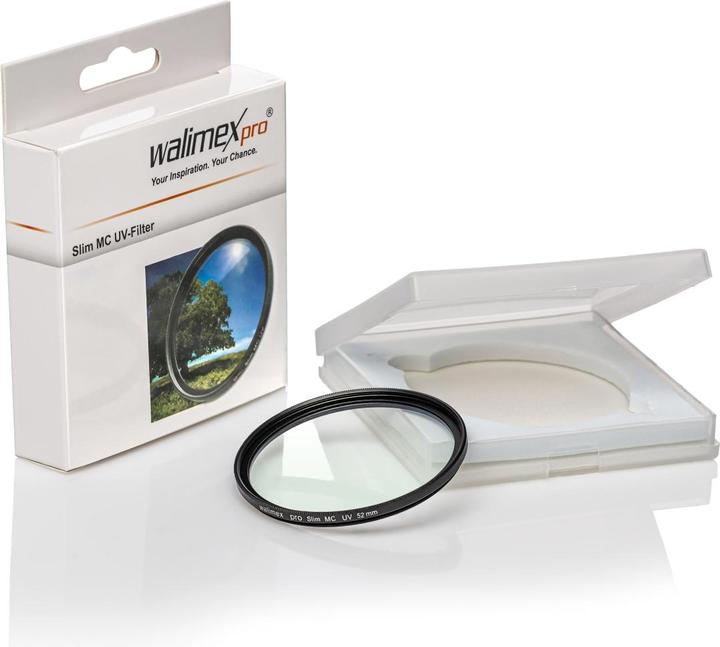Actual product image Walimex pro per UV filter slim MC 52mm (52 mm, UV filter, 52 mm)