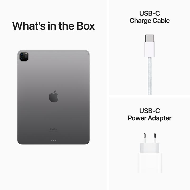Actual product image Apple iPad Pro 2022 (6th Gen) (WLAN only, 12.90", 512 GB, Space Grey)