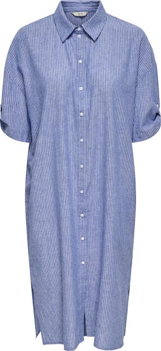 Produktbild JdY Locker geschnitten Hemdkragen Voluminöser Armschnitt Midikleid Kleid (XL)