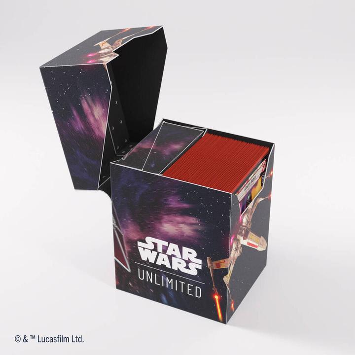 Actual product image Gamegenic Star Wars: Unlimited Soft Crate - X-Wing/TIE Fighter