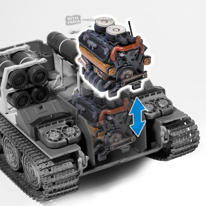 Image du produit Forces of Valor French Sturmmörserwagen 606/4 m.38cm Sturmtiger (chariot de mortier d'assaut)