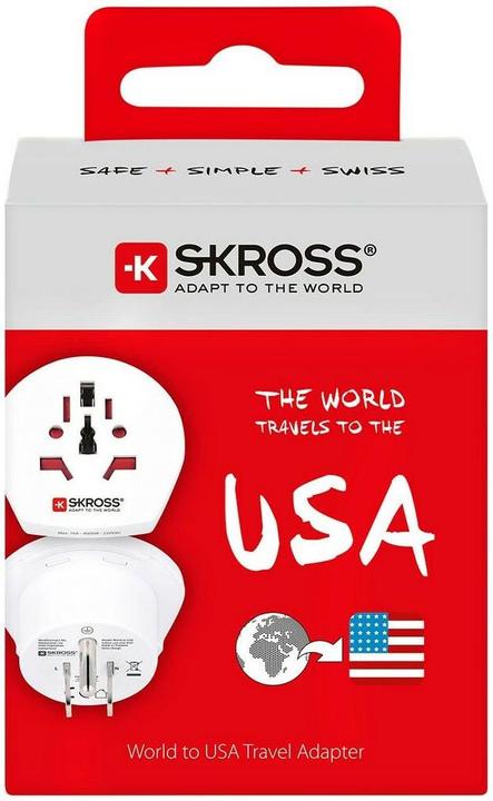 Actual product image Skross World to USA