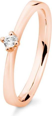 Actual product image Breuning RING - 4-piece prong setting (51, 750/18 K Gold)