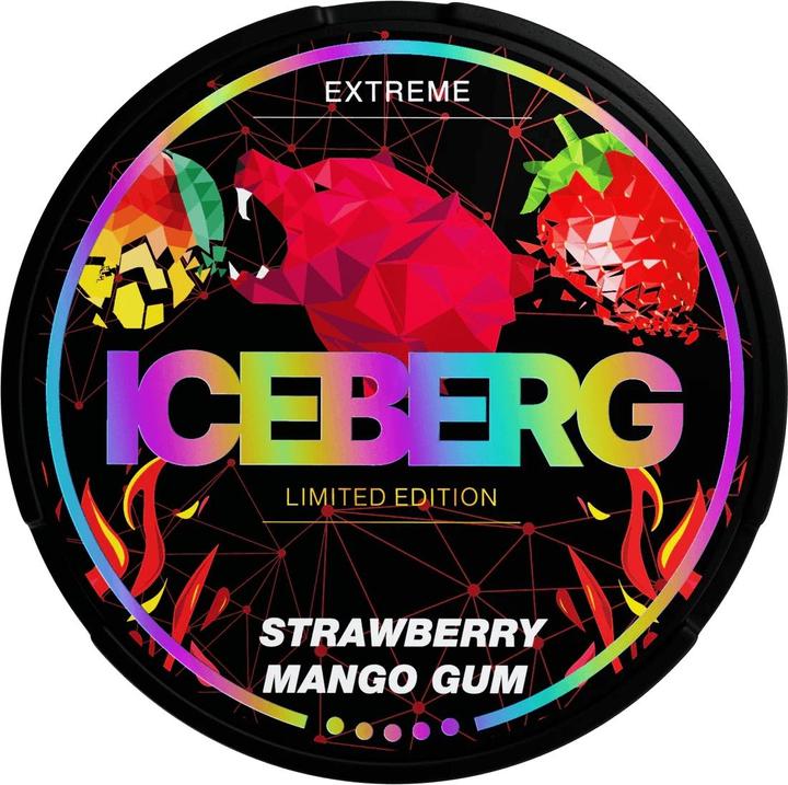 Iceberg Strawberry Mango (White Portion, 50 mg)