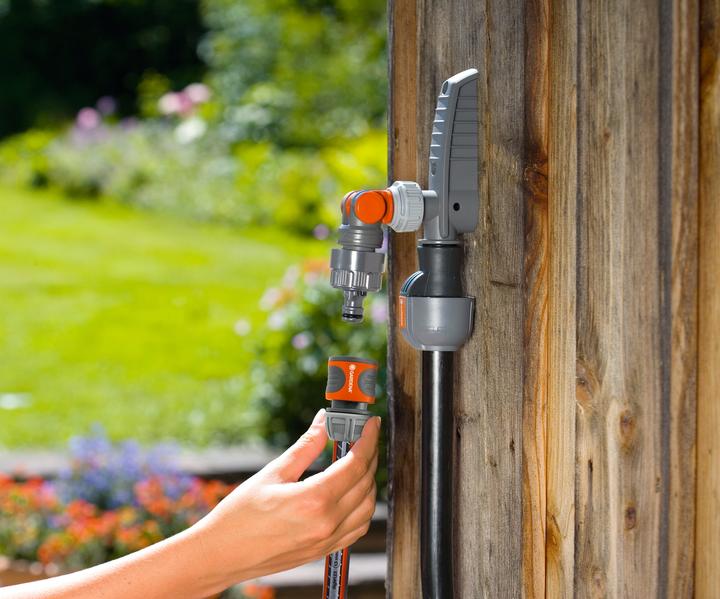 Image du produit Gardena Pièce de robinet avec arrêt d'eau (Raccord de tuyau, 13 mm)