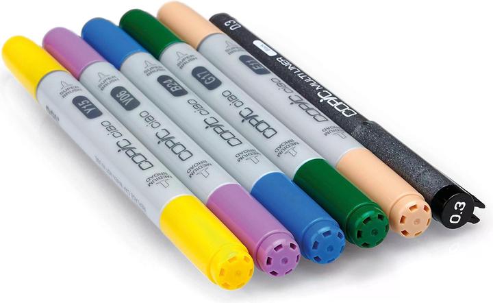 Image du produit Copic Ciao Manga 1 (Multicolore, 3 mm, 6 x)