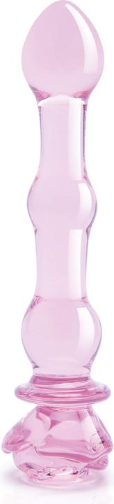 Dream Toys Glaze Glass - Rosebuld Beaded Dildo