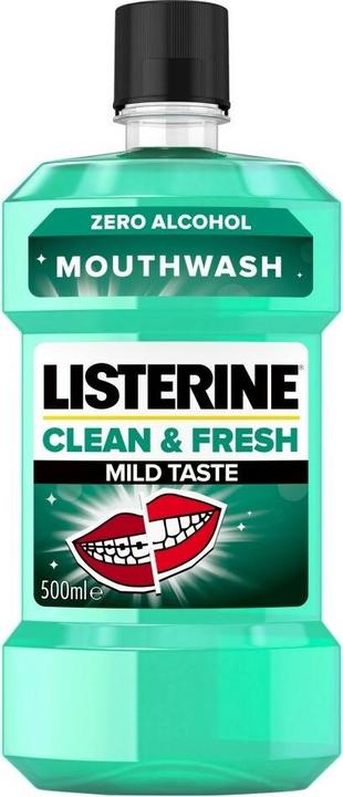 Image du produit Listerine Lavage de bouche Clean & Fresh Mild Taste (500 ml, Rince-bouche)