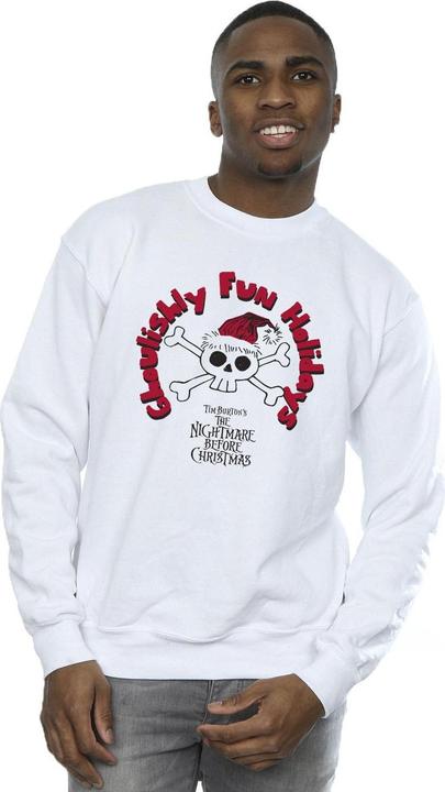 Produktbild Disney The Nightmare Before Christmas Ghouishly Fun Holidays Sweatshirt (XL)