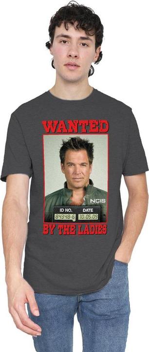 Actual product image Ncis Unisex Adult Wanted T-Shirt (S)