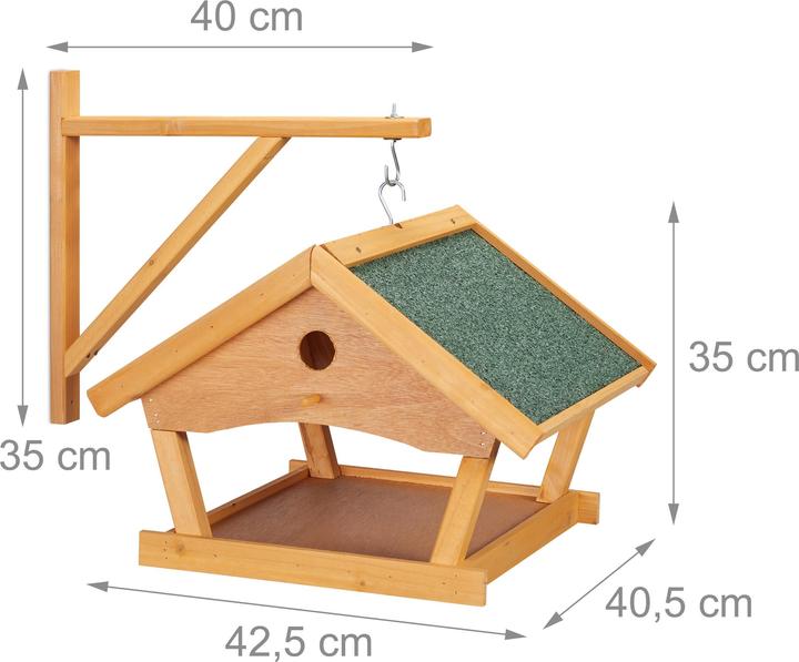 Image du produit Relaxdays Mangeoire oiseaux