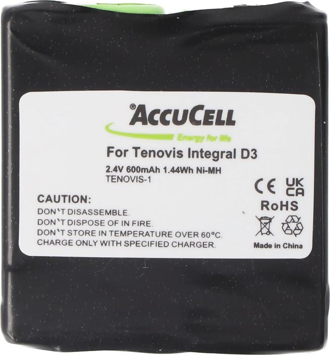 Produktbild AccuCell Akku Tenovis Integral D3 Mobile, 4.999.046