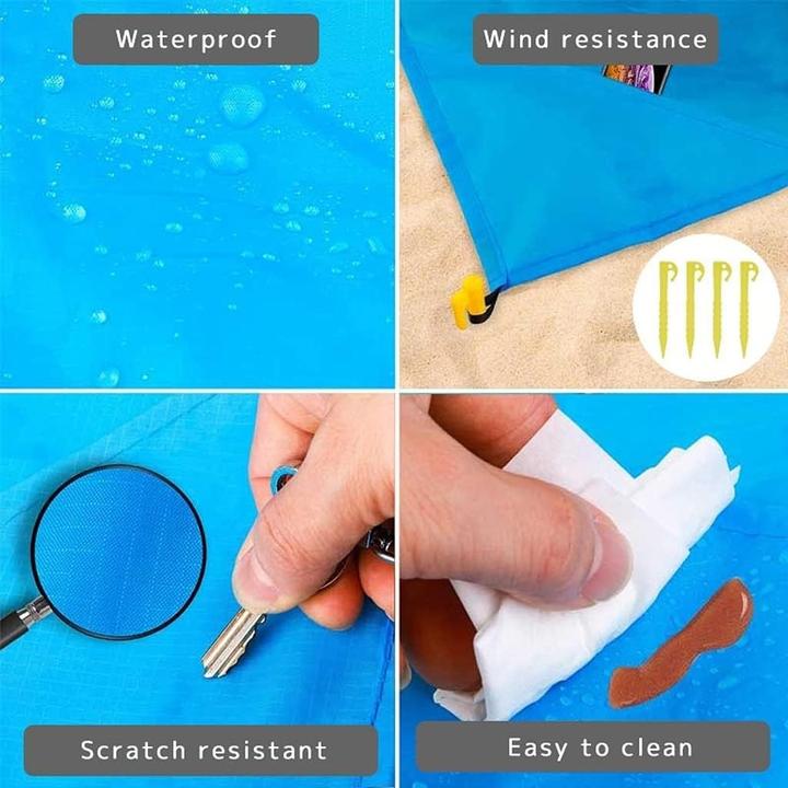 Produktbild Splash & Fun Wasserdichte Outdoordecke mit Tasche 200x210cm