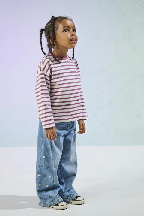 Produktbild Only KMGSMILLA Weiter Beinschnitt Jeans Jeans mit weitem Bein (128)
