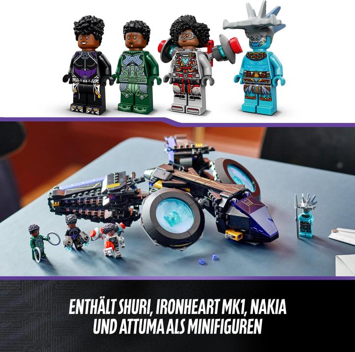 Actual product image LEGO Shuri's Sunbird (76211, LEGO Marvel)