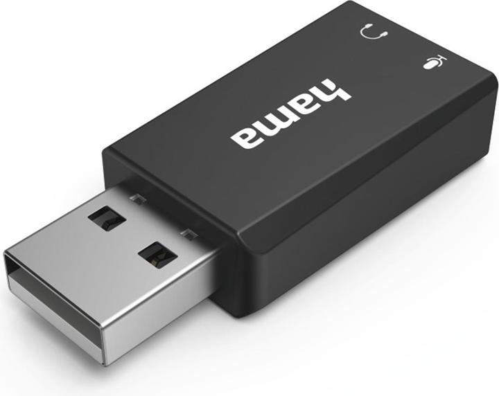 Immagine prodotto Hama USB-Soundkarte 2.0 Stereo (USB 2.0)