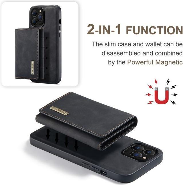 Produktbild Dg.Ming M1 Series Hardcase mit abnehmbarem Portemonnaie (Apple iPhone 14 Pro)