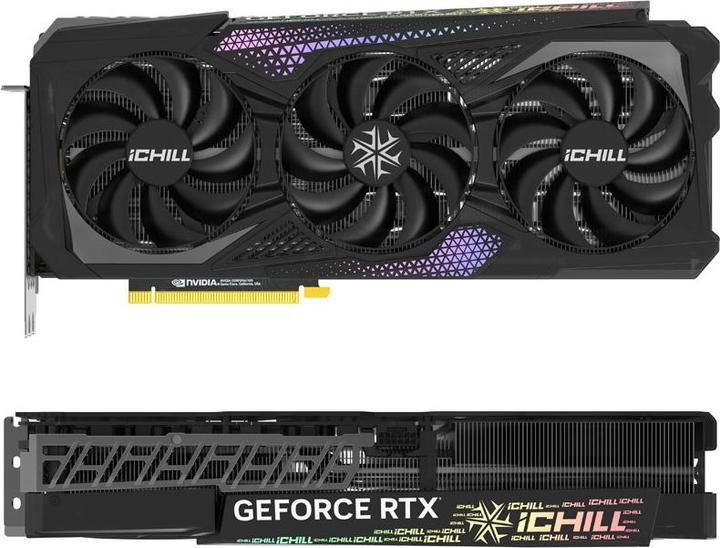 Actual product image Inno3D GeForce RTX 4090 ICHILL X3 (24 GB)