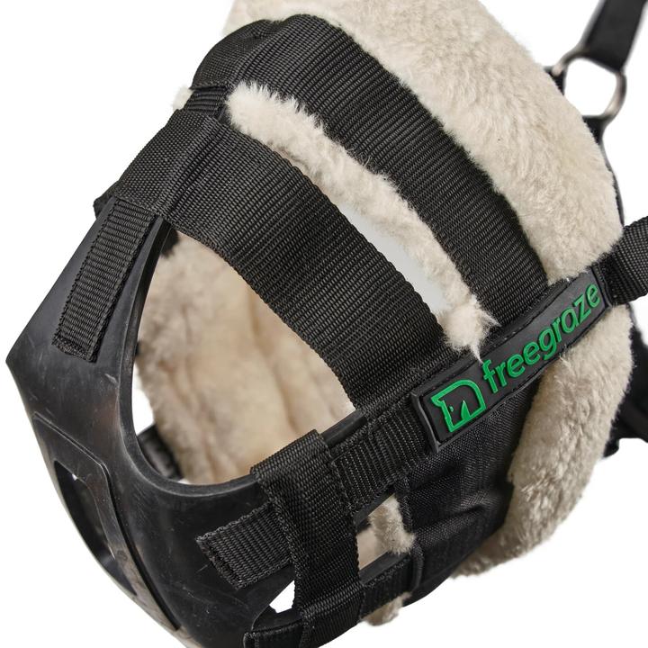 Actual product image Shires FreeGraze Airflow Horse Grazing Muzzle