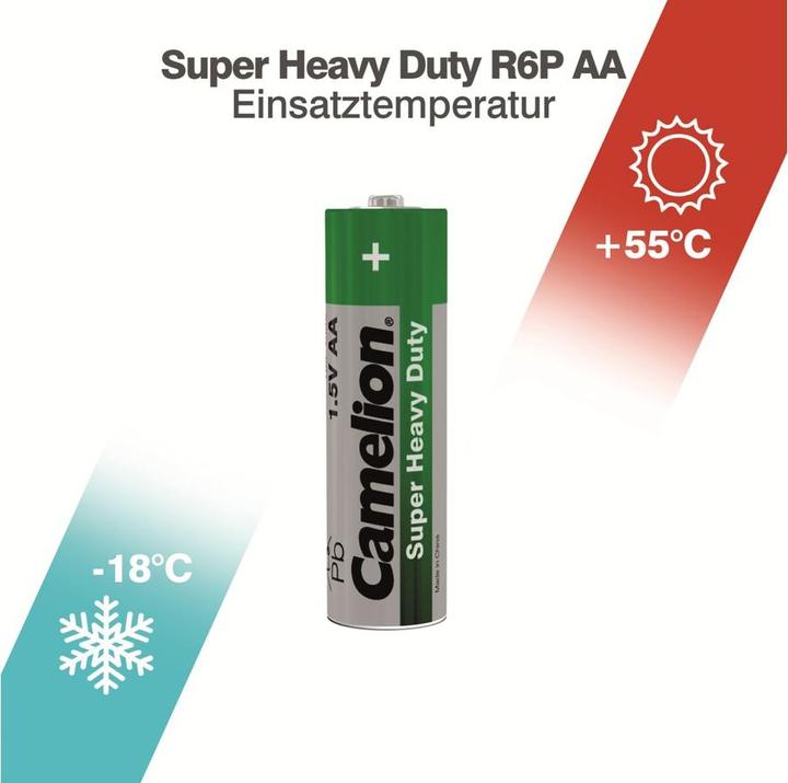 Image du produit Camelion Super Heavy Duty (4 pcs, AA, 960 mAh)