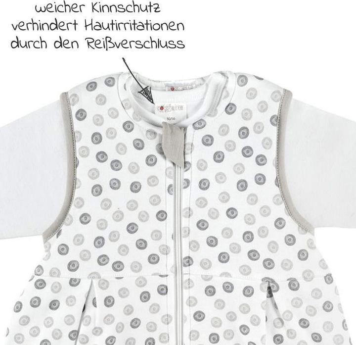 Immagine prodotto Coconette Sacchi a pelo Set di sacchi a pelo da 2 pezzi - Circle White Grey -