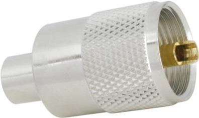 Actual product image SSB UHF connector plug, straight 50? Aircell 5 1 pc.