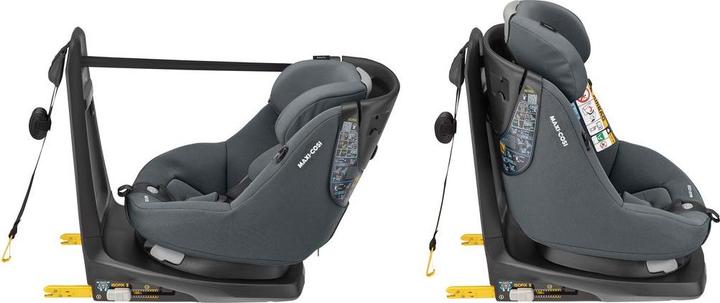Actual product image Maxi-Cosi AxissFix Authentic Graphite (Reboarder, ECE R129/i-Size Standard)