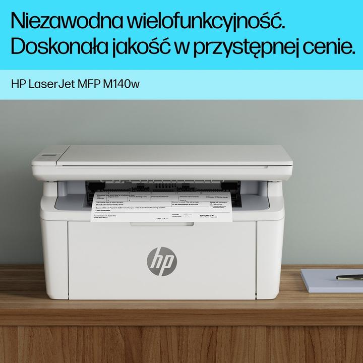 Actual product image HP LaserJet MFP M140w (Laser, Black and white)