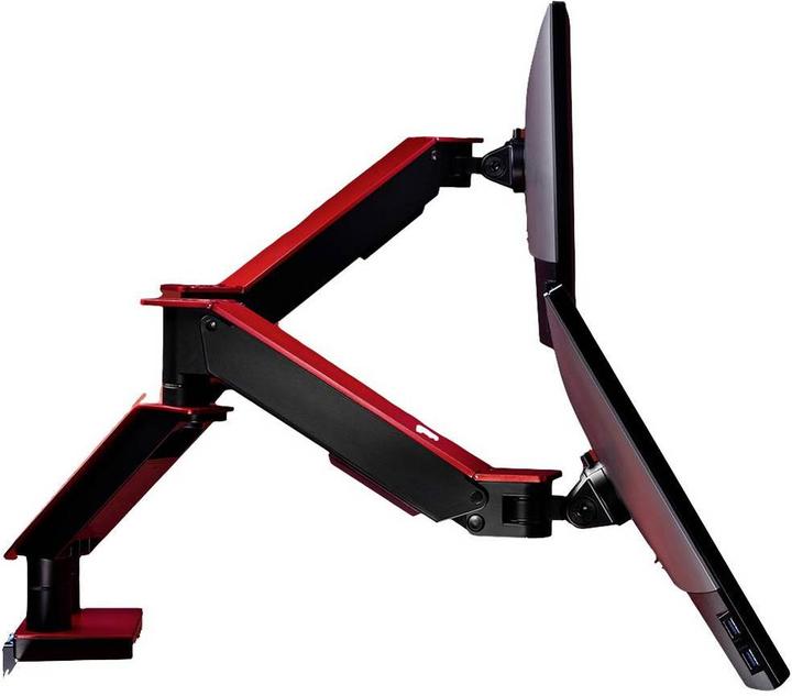 Produktbild myWall HL 25-2 Vollbeweglicher Tischhalter für Flachbildschirme 43 cm (17"") - 89 cm (35"") mit Gasd (Tisch, 35")