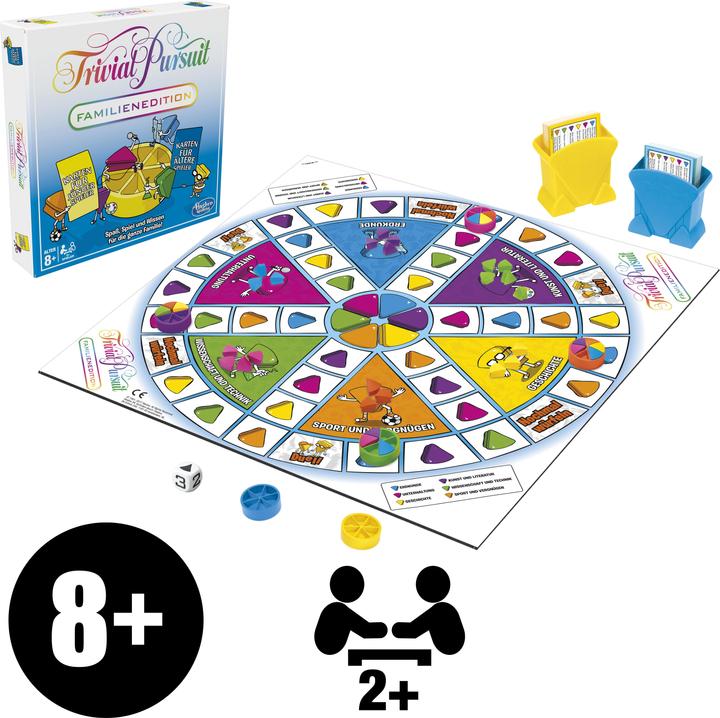 Produktbild Hasbro Gaming Trivial Pursuit Familienedition (Deutsch)