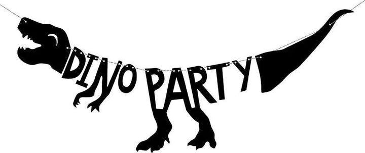 Immagine prodotto Partydeco Decorazione di compleanno con striscione Dino Party