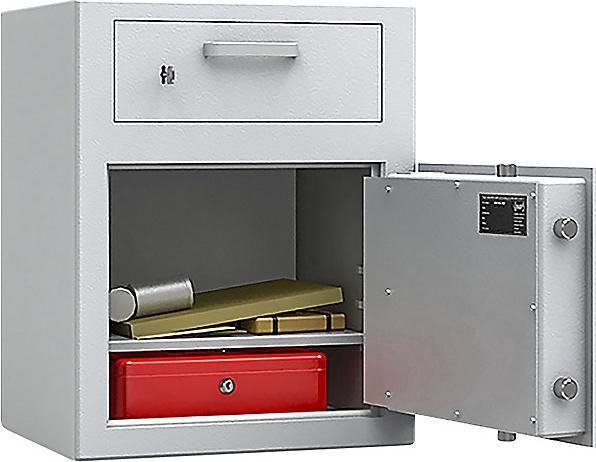 Actual product image ISS Research Drop in safe, S2, HxWxD 620 x 496 x 410 mm. (35 l)