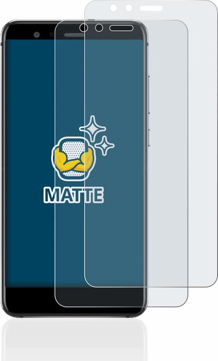 Actual product image BROTECT Anti-glare screen protector matt (2 Piece, Huawei P10 Lite)