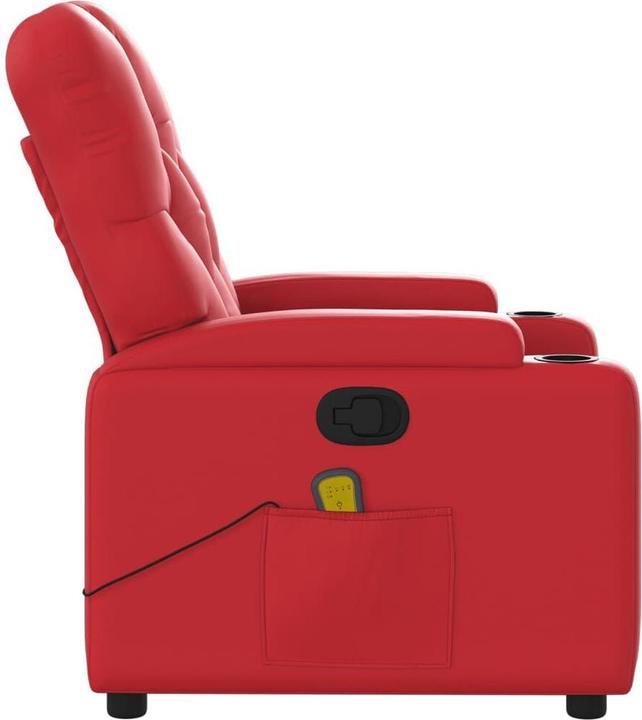 Actual product image VidaXL Massage chair imitation leather