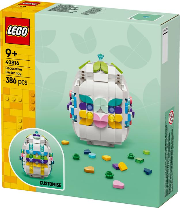 Immagine prodotto LEGO Uovo di Pasqua decorato (40816, LEGO Icons)