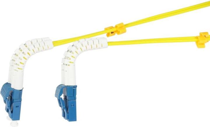 Produktbild Synergy 21 S217040 Glasfaserkabel 0,5 m 2x LC OS2 Blau (CAT7, 0.50 m)