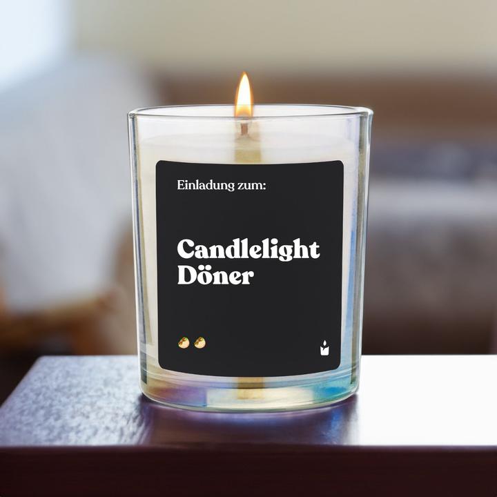 Actual product image Chatty Candles Duftkerze Woody Candlelight Döner