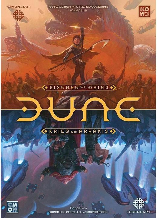 Actual product image Cmon Dune War for Arrakis (German)