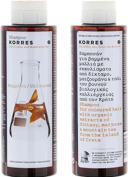 Immagine prodotto Korres Girasole e tè di montagna (250 ml, Shampoo liquido)