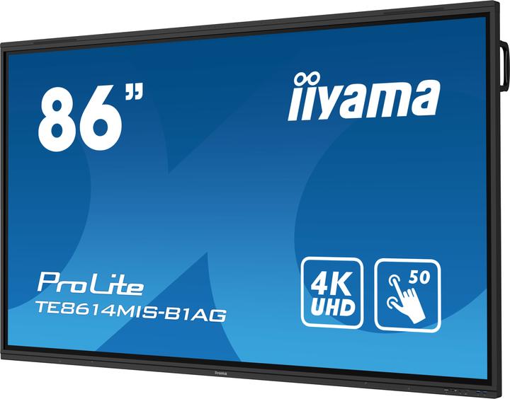 Actual product image iiyama ProLite TE8614MIS-B1AG (3840 x 2160 Pixels, 85.60")
