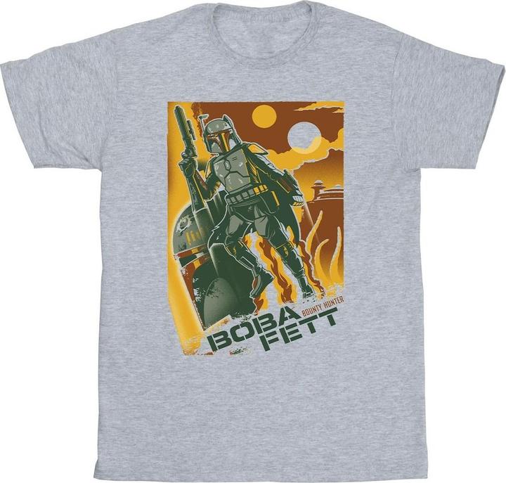 Produktbild Star Wars Boba Fett Collage TShirt Jungen (140, 146)