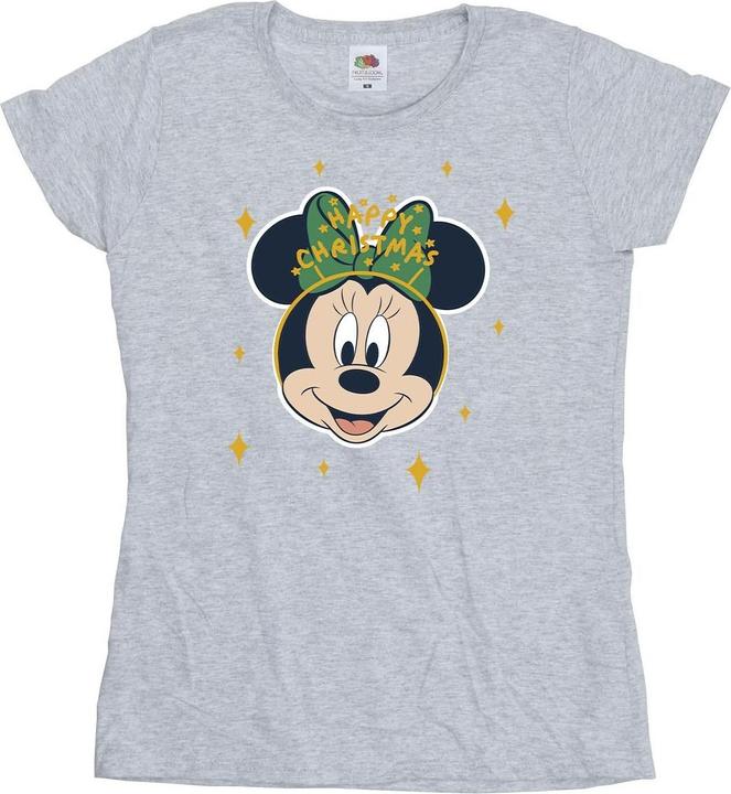 Image du produit Disney - T-shirt MINNIE MOUSE HAPPY CHRISTMAS - Femme (L)