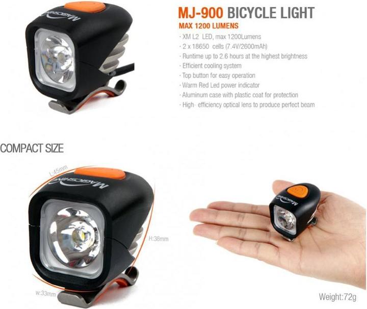 Immagine prodotto Magicshine Mj-900 (1200 lm)