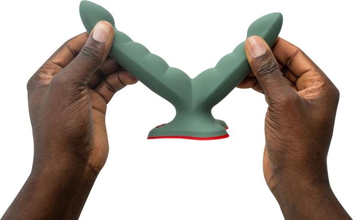 Productafbeelding Fun Factory - Ryde Dubbele Dildo & Stimulator Groen