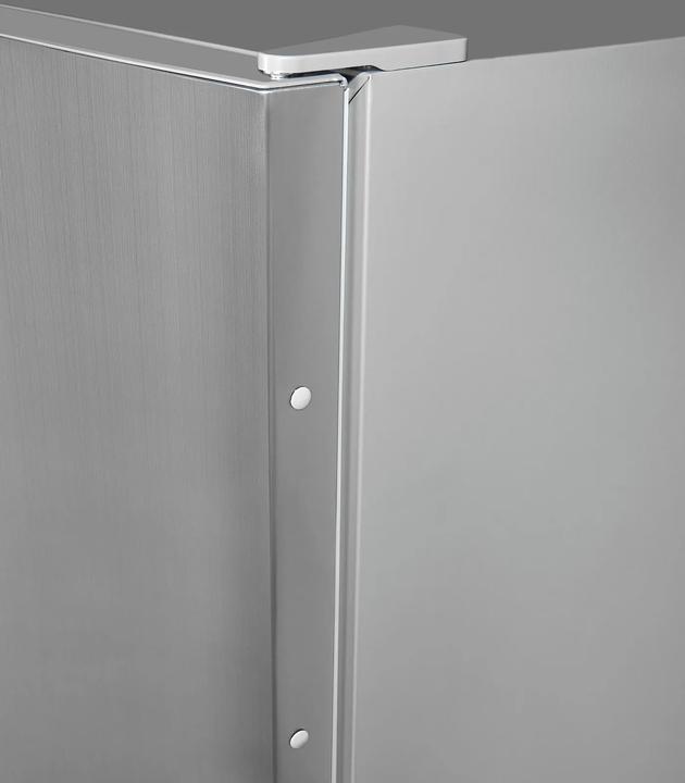 Produktbild Exquisit GS231-NF-H-010D inoxlook, Gefrierschrank (Standgerät) (Freistehend, 161 l)